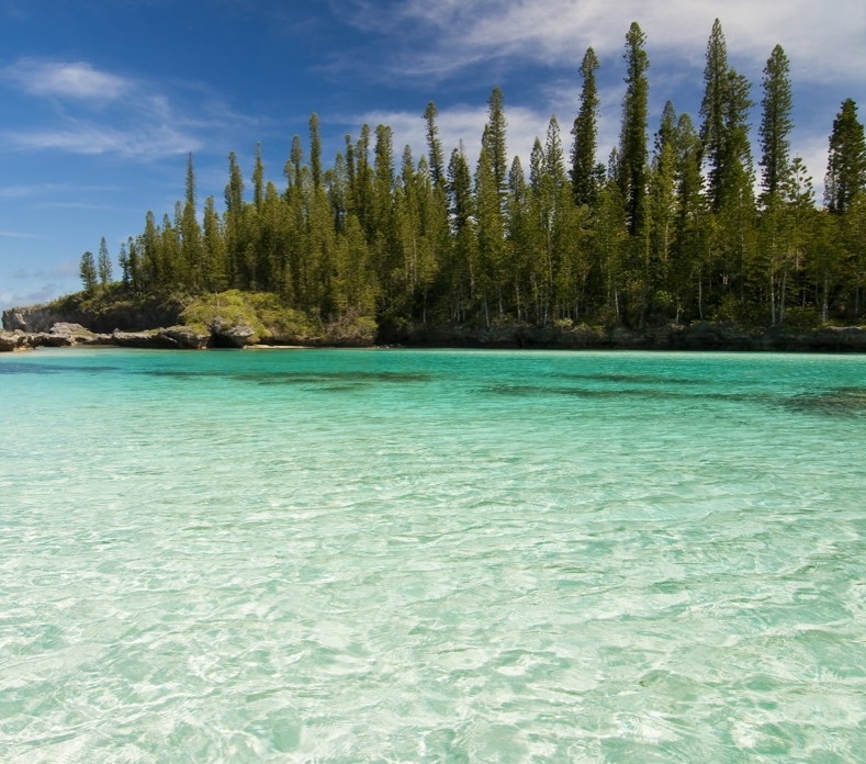Vue les lagons en Nouvelle-Calédonie © DR