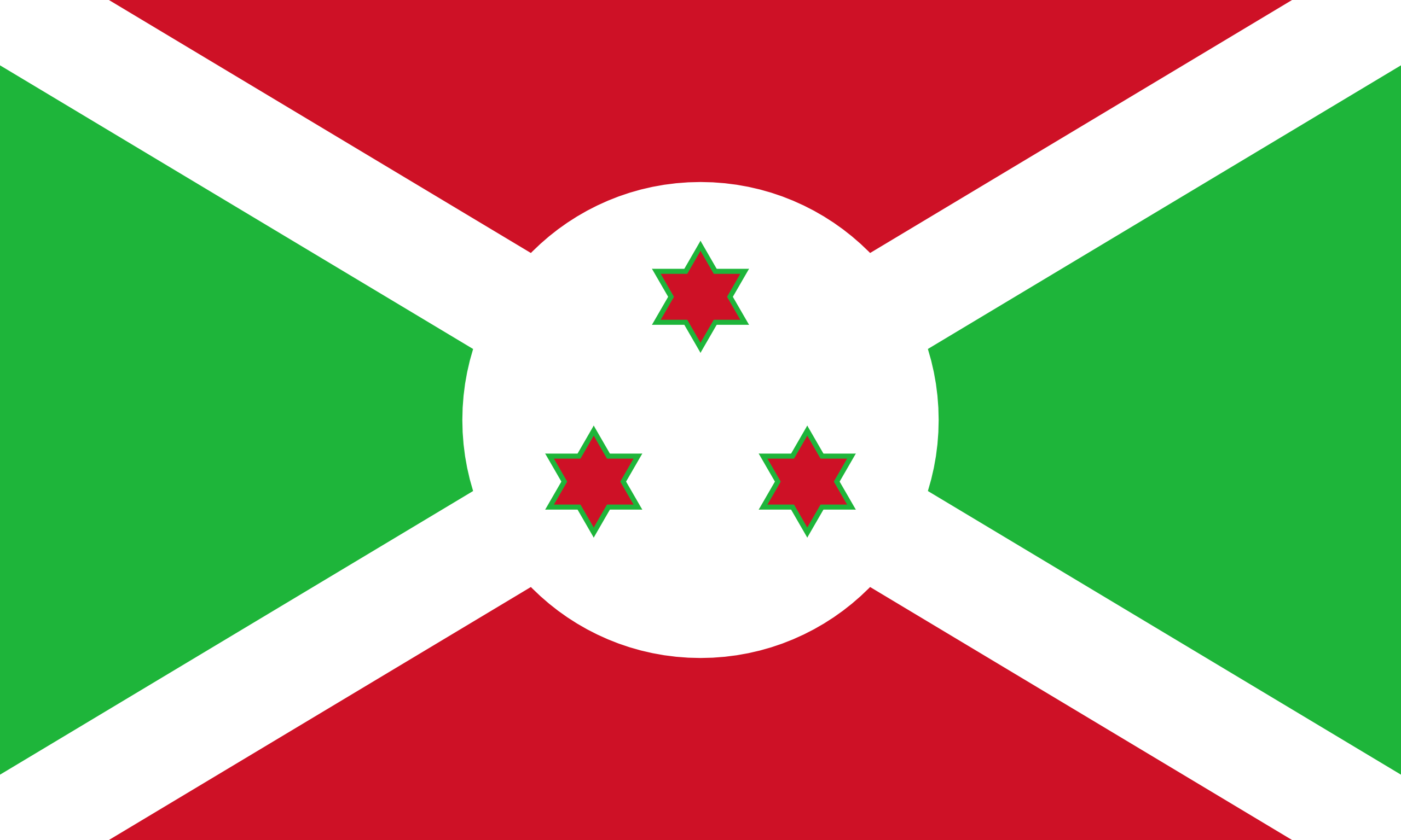 Le drapeau du Burundi