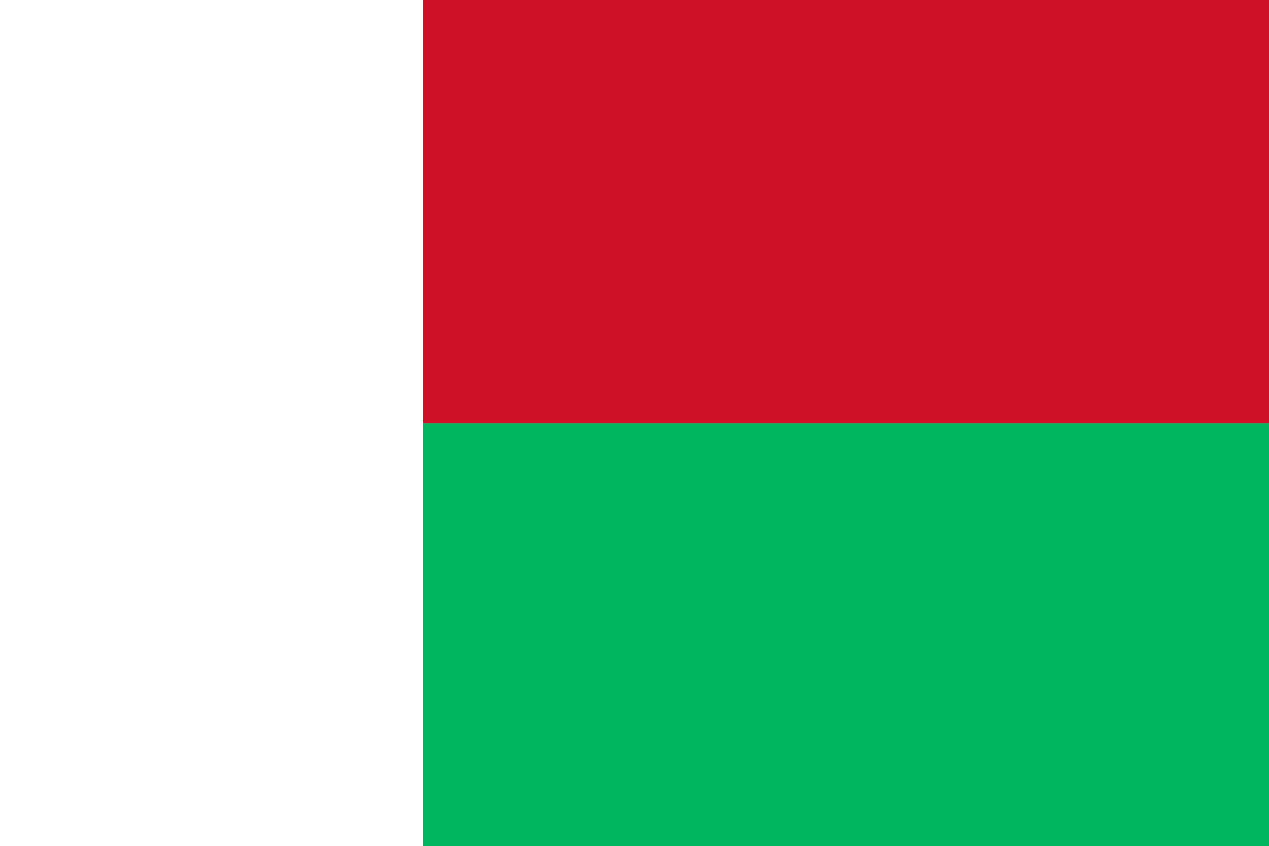 Madagascar, le drapeau 