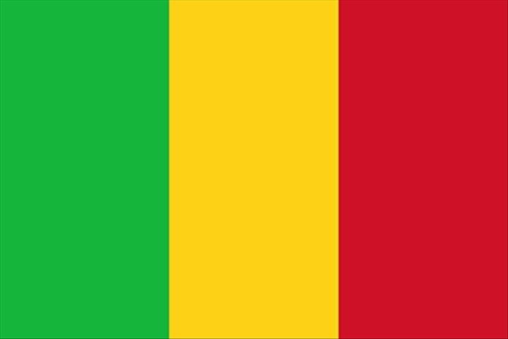 Mali, le drapeau