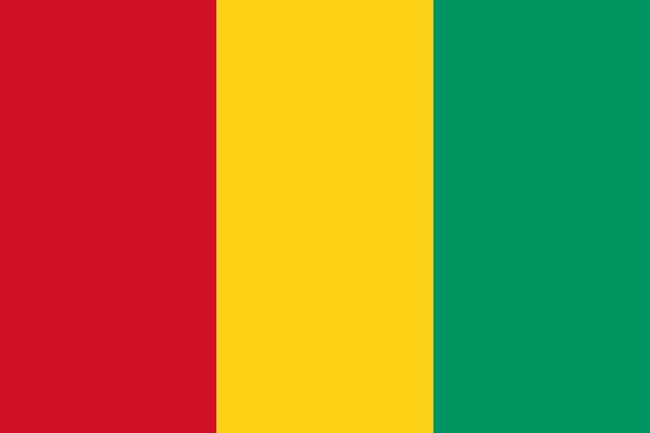 Drapeau de la Guinée-Conakry