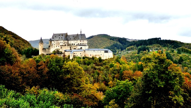 Château de Vianden au Luxembourg