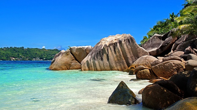 Les eaux cristallines des Seychelles