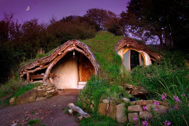 Maison de hobbit ©simondale.net