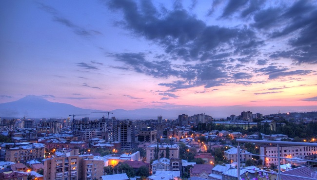 La ville d'Erevan
