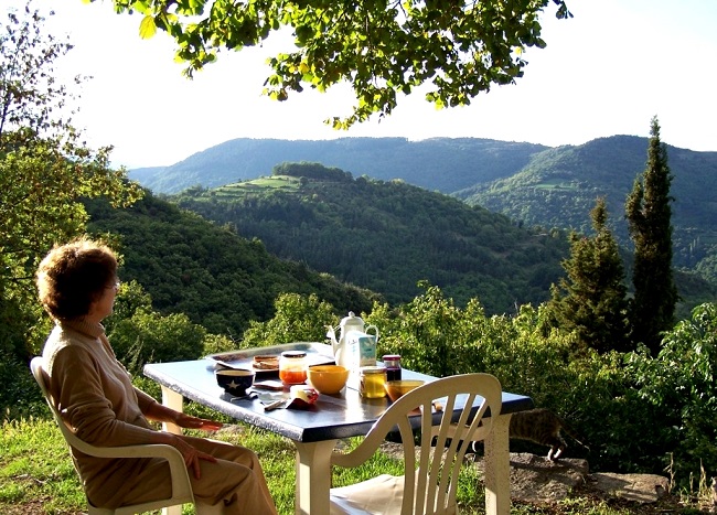 Magnifique panorama sur l'Ardèche