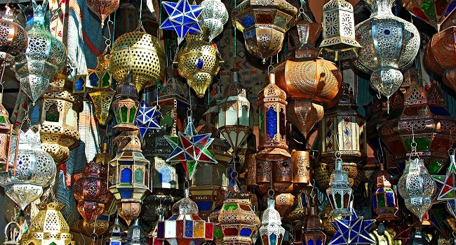Marchés scintillants de Marrakech