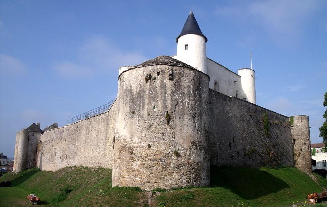 Le château de Noirmoutier en Vendée