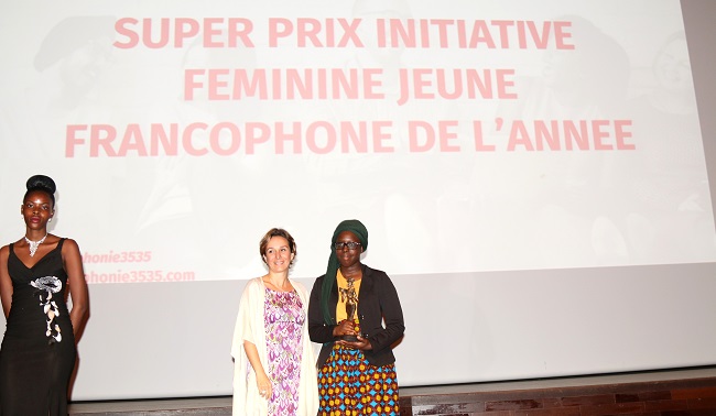 Le super Prix de l’initiative Féminine Jeune Francophone