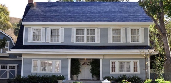 Tesla : Tuiles solaires texturé Solar Roof