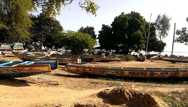 Les bateaux à Dakar