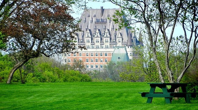 Château Frontenac à Québec au Canada