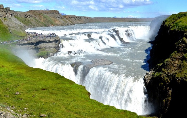 Gulfoss, un lieu incontournable de votre voyage en Islande pas cher