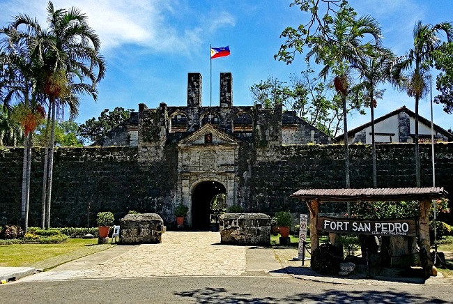 Fort San Pedro à Cebu aux Philippines