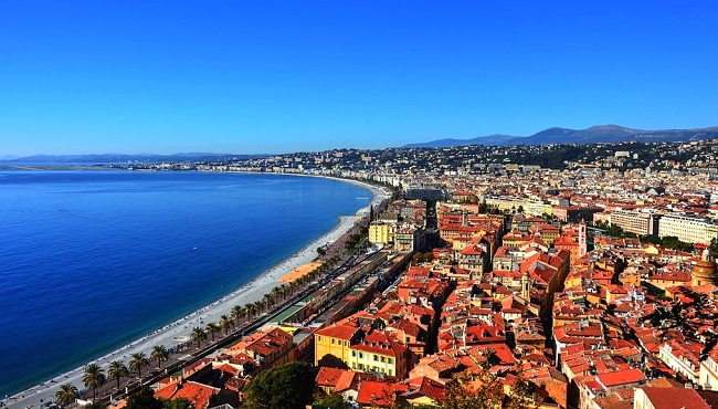 Un magnifique panorama sur la ville de Nice