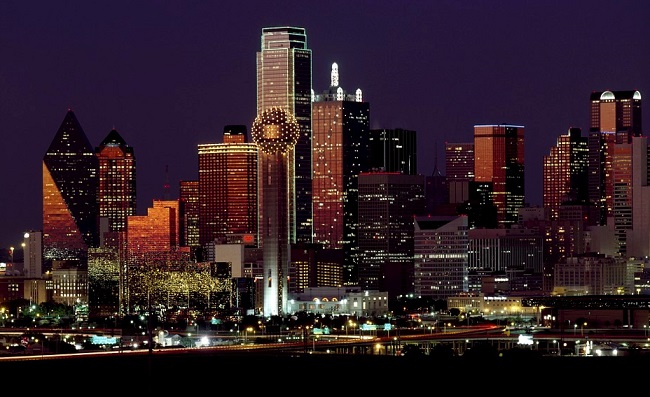 Ville de Dallas la nuit
