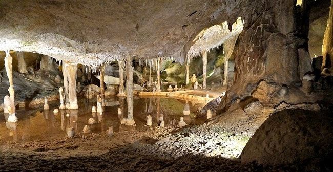 Grotte de Castellana en Italie