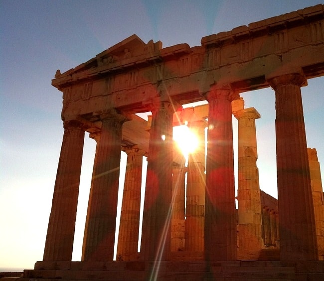 Le Parthénon à Athènes en Grèce