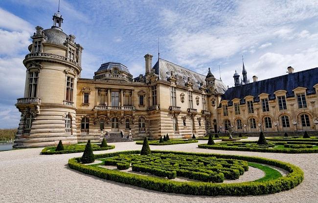 Visite du château de Chantilly en Picardie