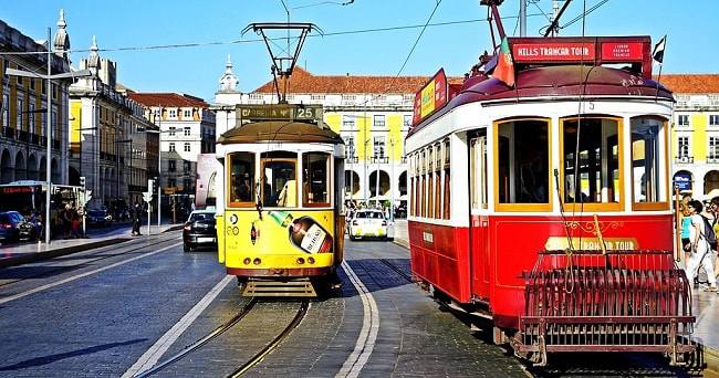 Les célèbres Tramways de Lisbonne