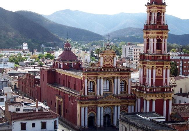 Eglise à Salta en Argentine