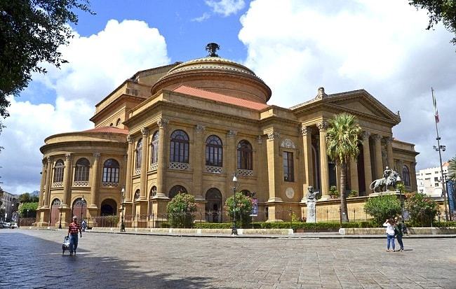Le Teatro Massimo Vittorio Emanuele, un opéra de Palerme en Sicile