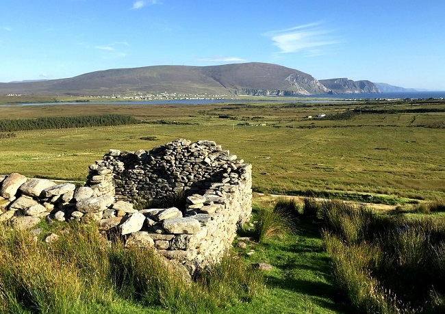 L'île d'Achill dans le Comté de Mayo, la plus grande île d’Irlande