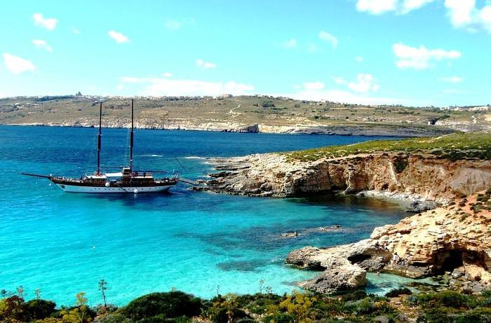 Ile de Comino, la troisième plus grande île de l'archipel maltais