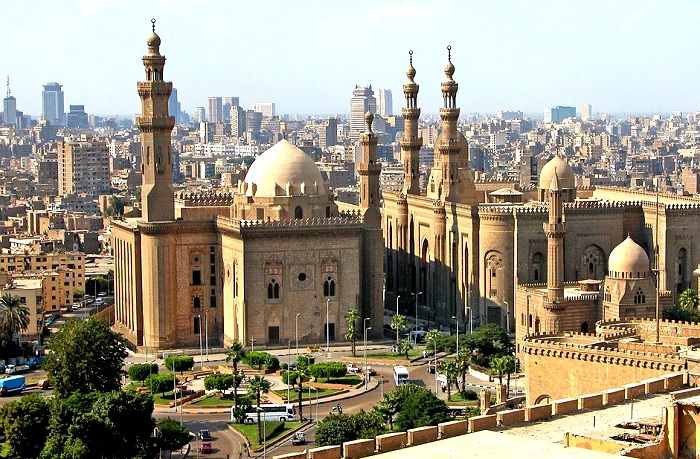 La ville du Caire en Egypte