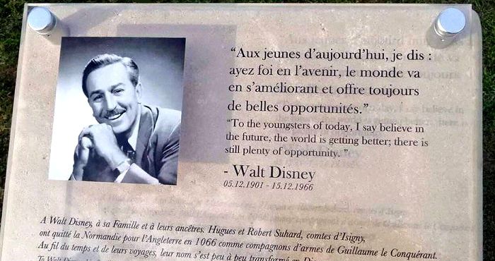 Walt Disney à Isigny en Normandie