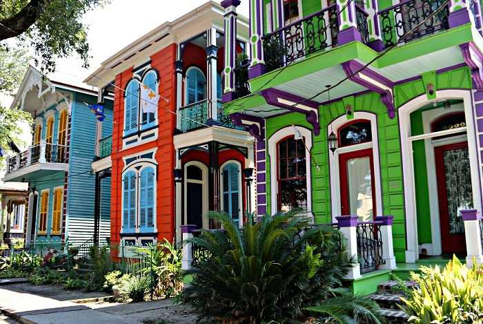 Architecture typique d'une location de vacances à La Nouvelle-Orléans