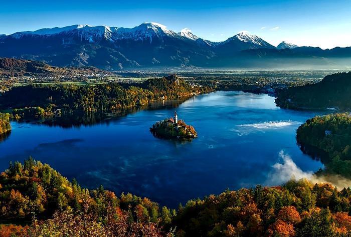 Découverte du lac de Bled pendant votre location de vacances en Slovénie