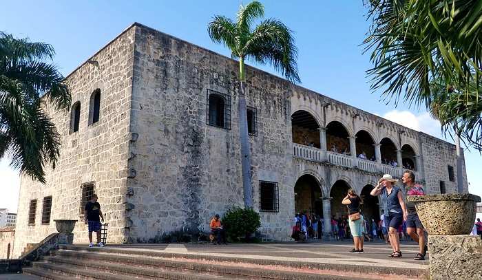 L'Alacazar de Colon, un palais construit pour Diego Colon, gouverneur de l'île et fils de Christophe Colomb