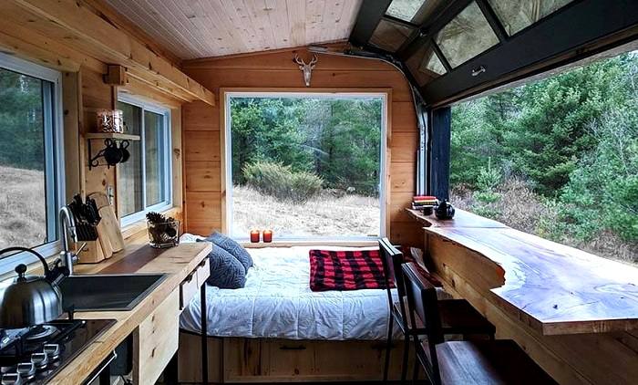 Une mini maison idéale pour des vacances de rêves © Cabinscape