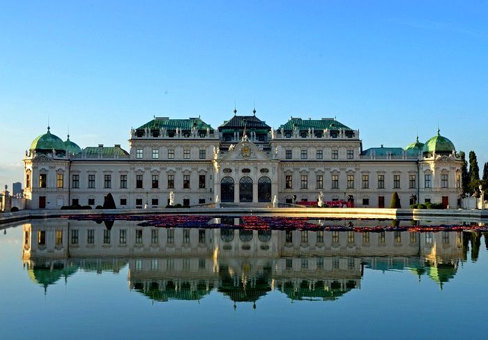 Découvrez le palais du Belvédère pendant votre week-end en amoureux à Vienne