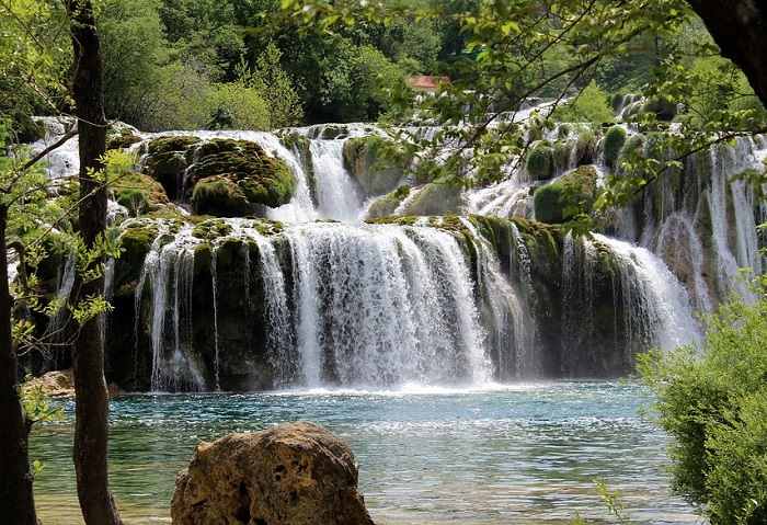 Découvrez les chutes d'eau du Parc National de Krka