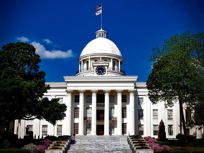 Visite du Capitole de l'État de l'Alabama à Montgomery