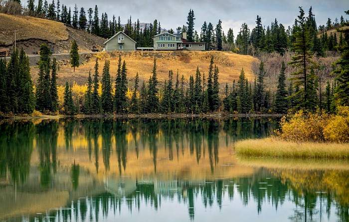 Partez à la découverte des lacs du sud depuis Carcross au Yukon © DR