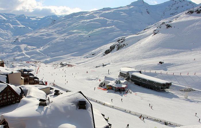 Profitez de l'immense domaine skiable de Val Thorens lors de vos vacances d'hiver © DR