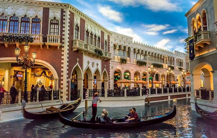 Découvrez Le Venetian, un hôtel-casino situé à Las Vegas © DR