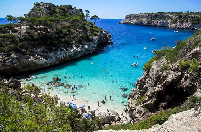 Une des nombreuses plages à découvrir lors de votre séjour à Majorque