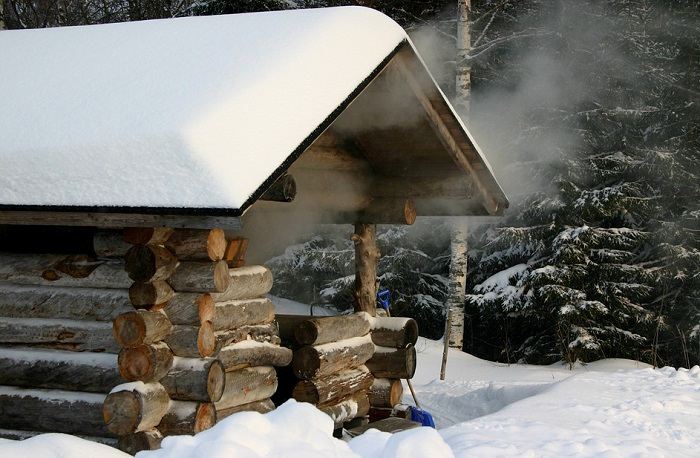 Venez passer la Saint Valentin au Québec et profitez d'un sauna en pleine nature