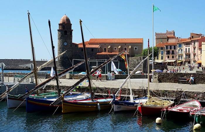 Balade sur le port de Collioure