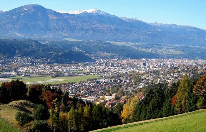 Randonnée sur les hauteurs de la ville d'Innsbruck