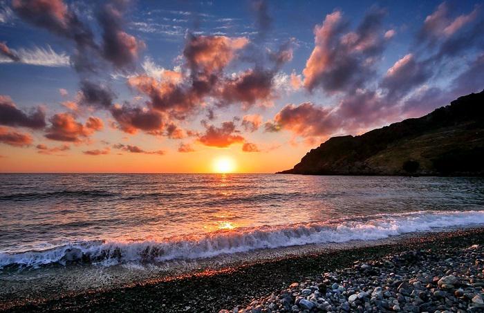 Profitez de magnifiques couchers de soleil lors de votre séjour en Crète