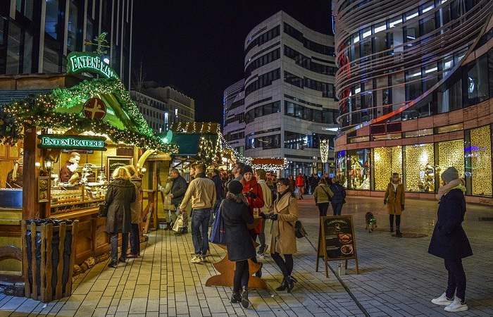 Balade au cœur du marché de Noël de Düsseldorf en Allemagne