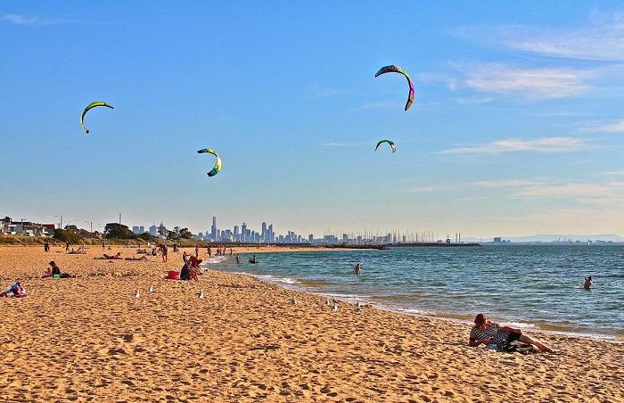 Profitez des nombreuses plages à proximité de Melbourne lors de vos vacances en Australie