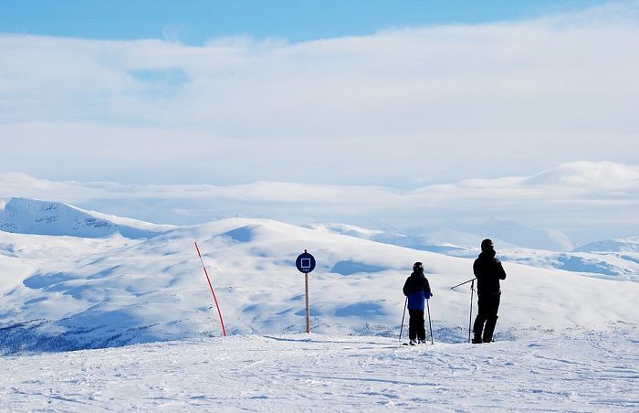 Profitez d'une journée au ski à Hemavan, au nord de la Suède