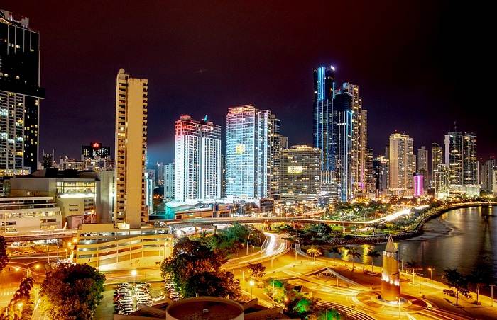 Balade nocturne à Panama City