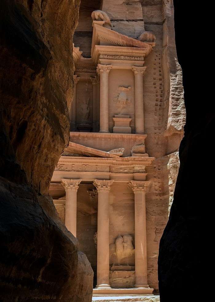 La cité de Petra est classé par l'UNESCO au patrimoine mondiale de l'humanité